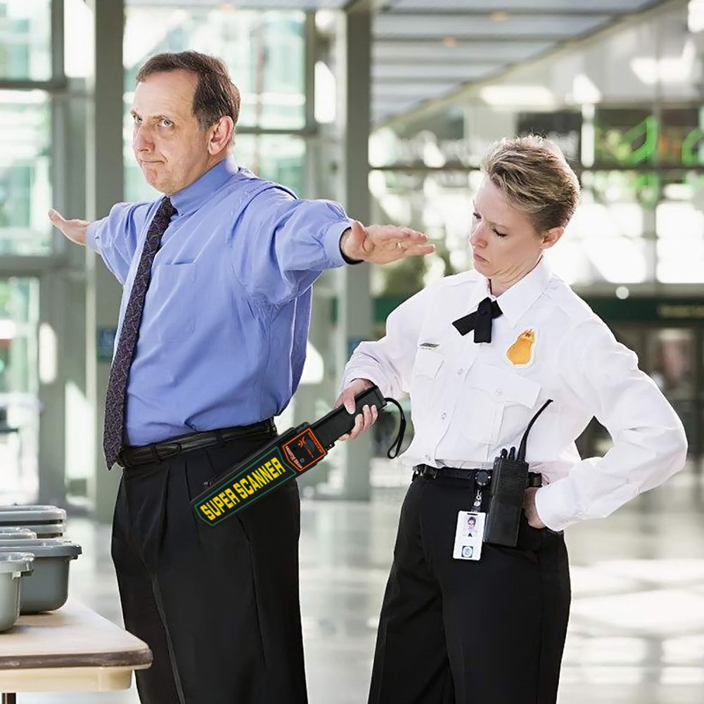 MD3003 Professional High Sensitive Metal Detector Physical Examination Portable Hand Held Security Scanning Detector MD3003B1