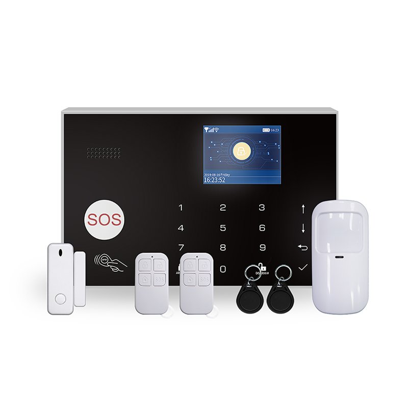 High Quality Wireless Security Home Alarm Panel GSM Intrusion Alarm System Kit Wifi Tuya APP Control