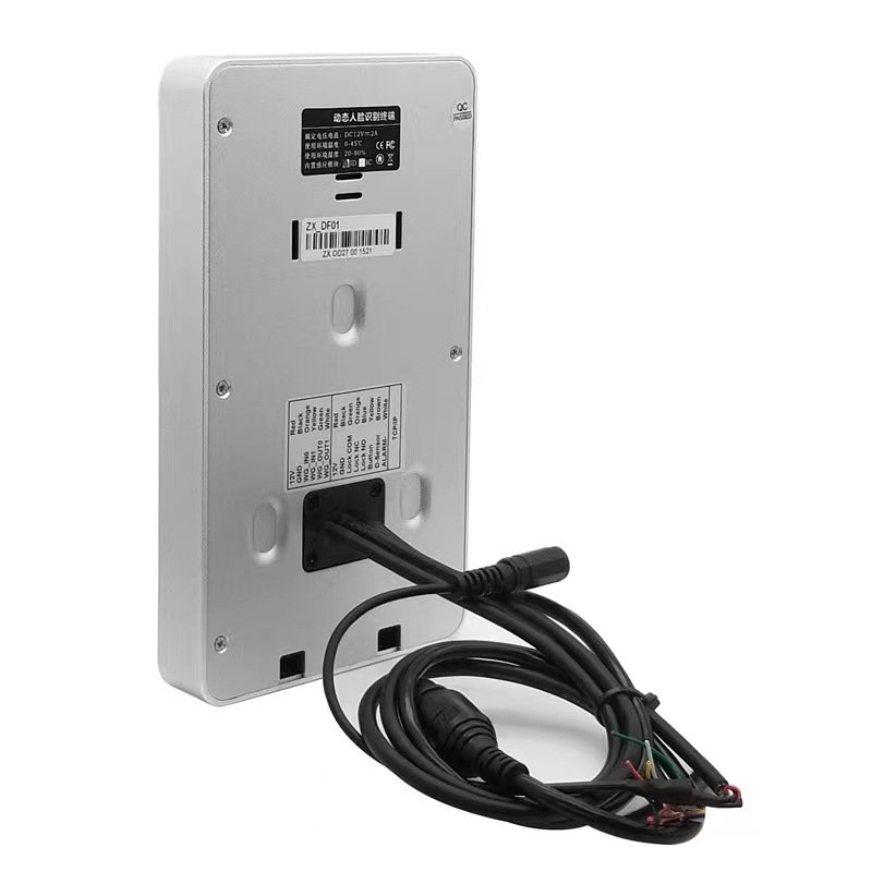Waterproof 5 Inch Face Recognition Biometric Machine SDK Cloud Platform Software Access Control Face Attendance System