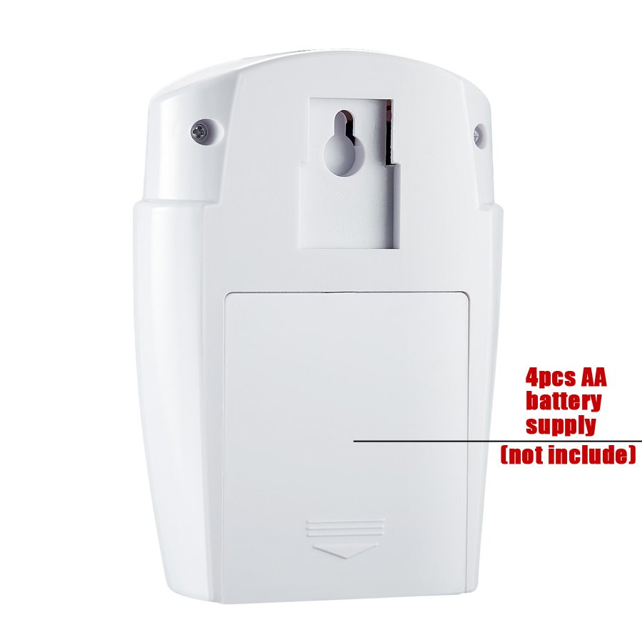 Home Security Alert Infrared Sensor Anti-theft Motion Detector Wireless Alarm System+2 Remote Controller Alarm Monitor