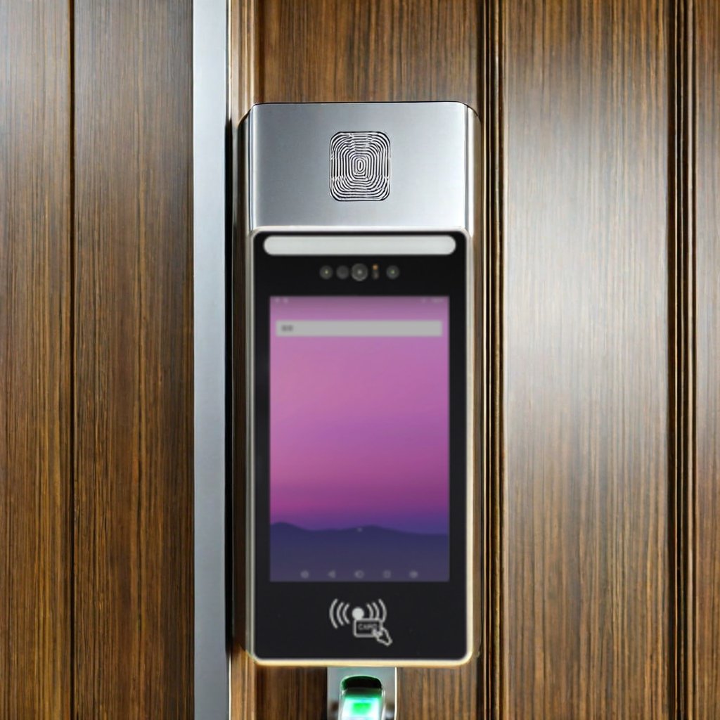 5 Inch Motion Detection Face Recognition System Time Clock Attendance Biometric Facial Time Keeping Recorder Terminal For Office