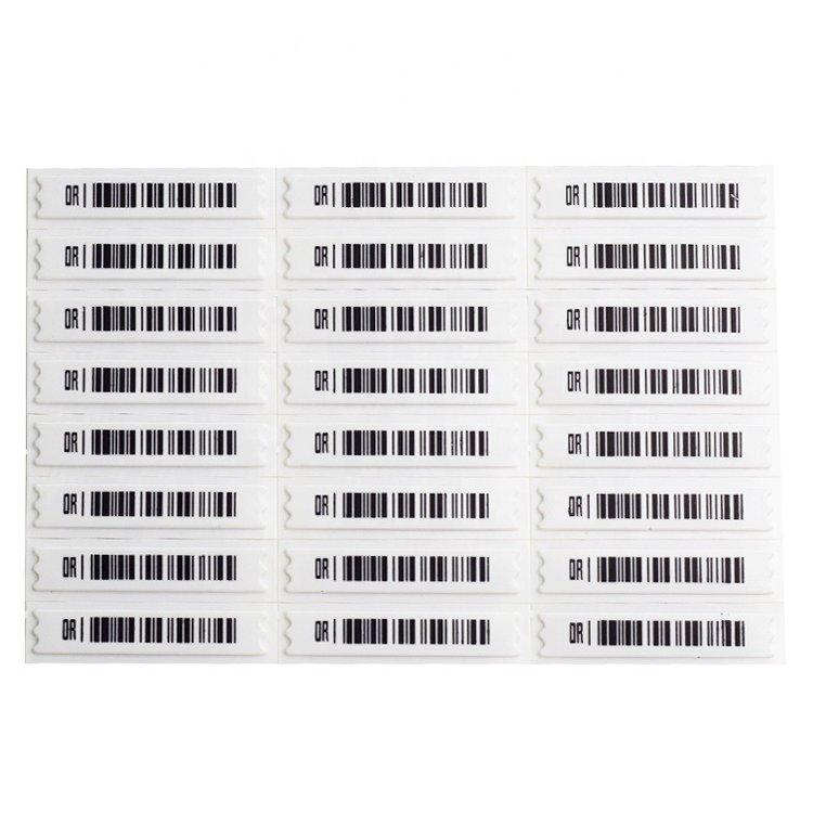 Supermarket White 58 khz EAS Am Security Anti theft Alarm Soft Dr EAS Label