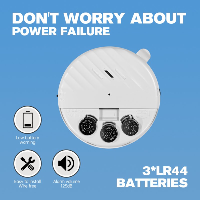 Home Alarms Security Mini Door Window Wireless Vibration Sensors Alarm