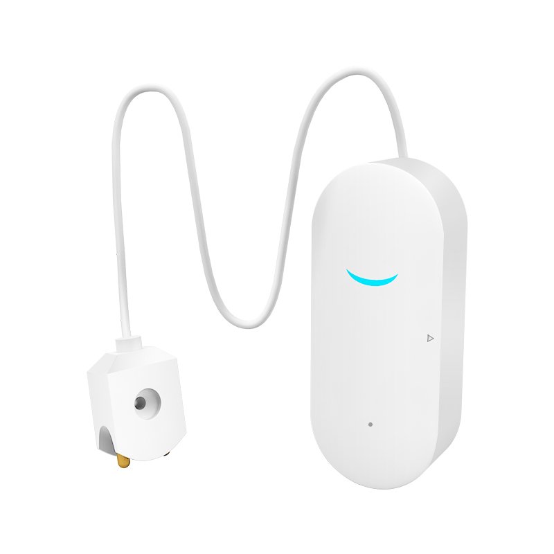 Smart Home Water Flow Sensor Alarm Tuya APP Wire Water Level Sensor Detection WiFi Water Leak Flood Detector With Siren