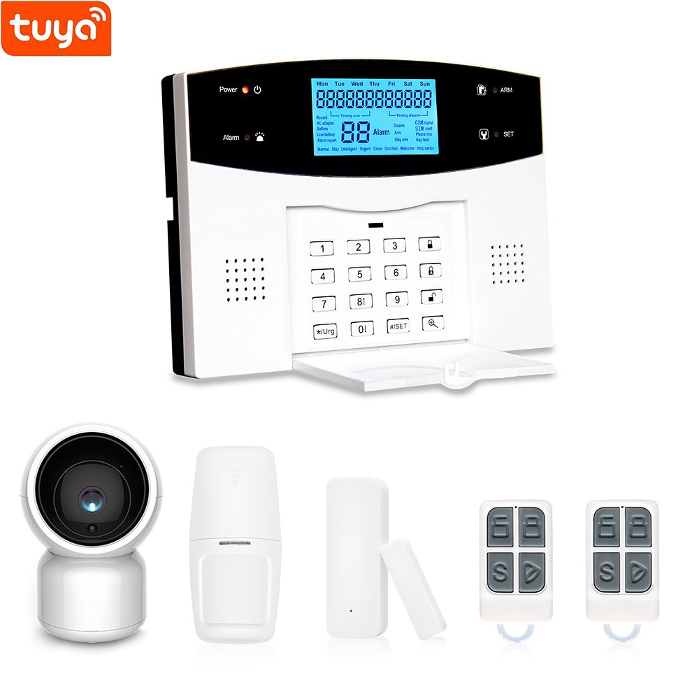 Tuya App - GSM/WIFI/PSTN Elder Patient 2G Alarm System SOS Panic Button Senior Care Products