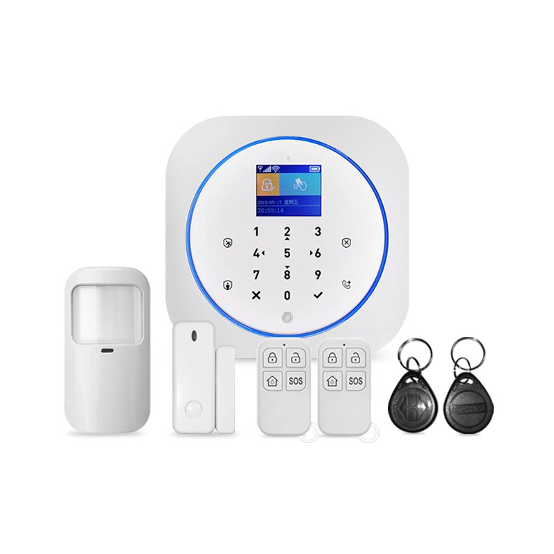 Smart life tuya app control tuya WIFI/GSM alarm system security home alarm system