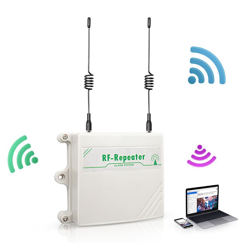 Daytech E-R600 long range wireless repeater for alarm systems wholesale signal booster alarm signal repeater wifi signal repeate