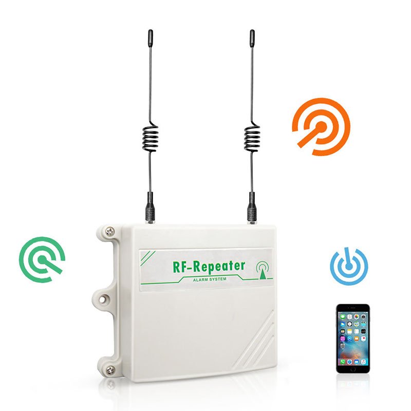 Daytech E-R600 long range wireless repeater for alarm systems wholesale signal booster alarm signal repeater wifi signal repeate