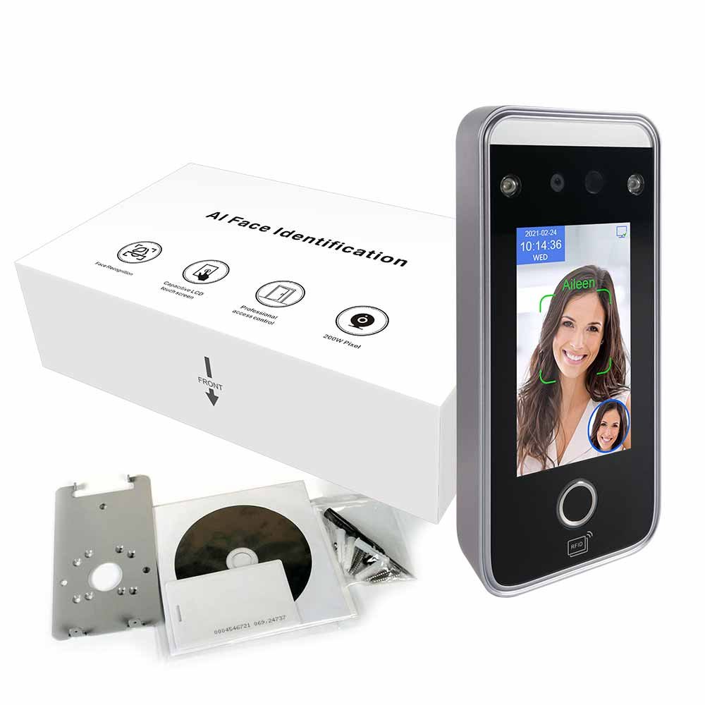 Fingerprint Face Reader Biometric Attendance Machine GSM 4G SIM School Attendance System Face Recognition