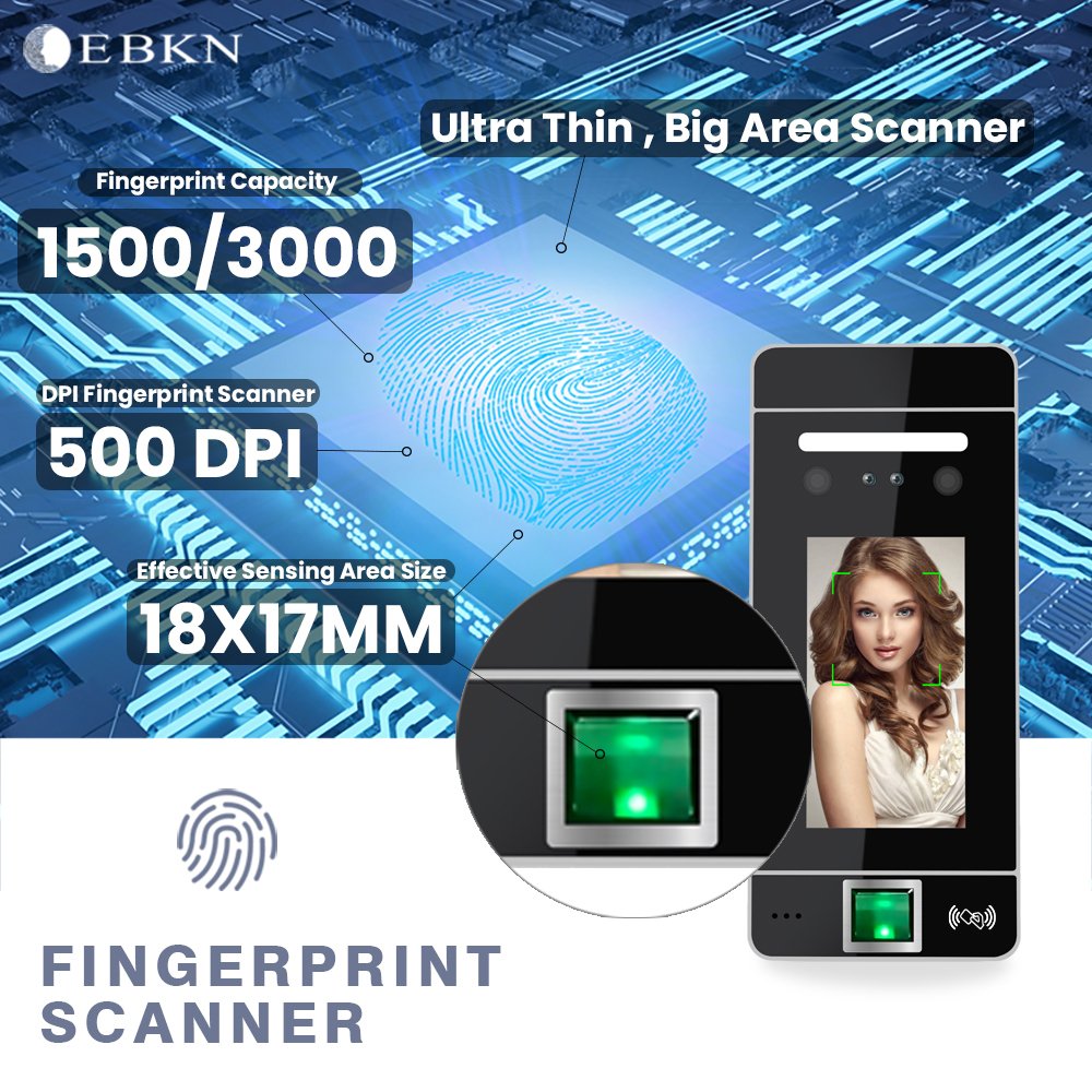 EBKN good quality access control equipment access control system fingerprint access control reader