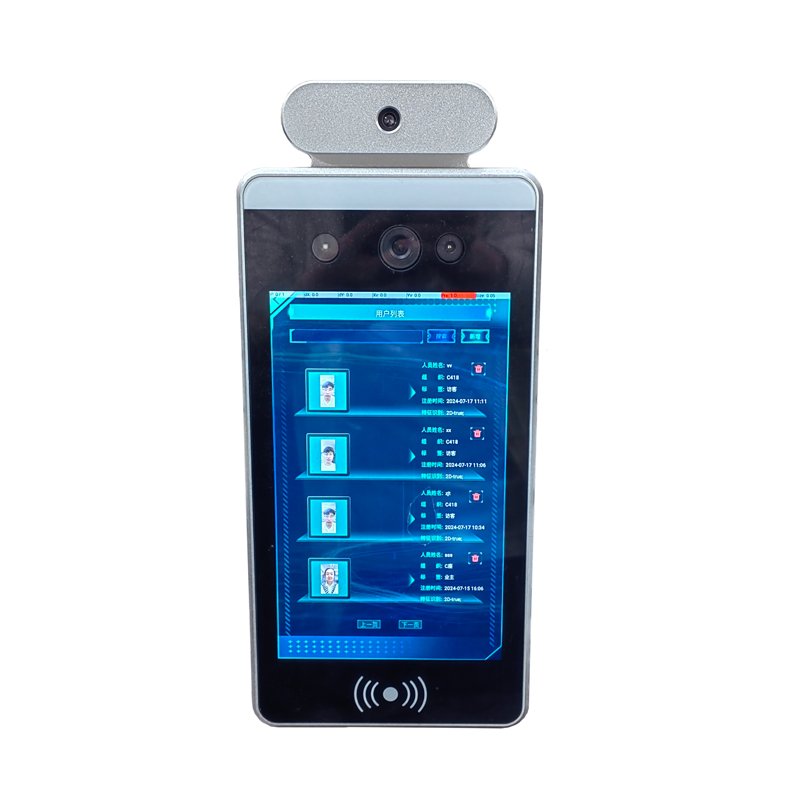Biometric Face Recognition Attendance Machine Time Recording and QR Code Access Control 3D Employee Face Recognition
