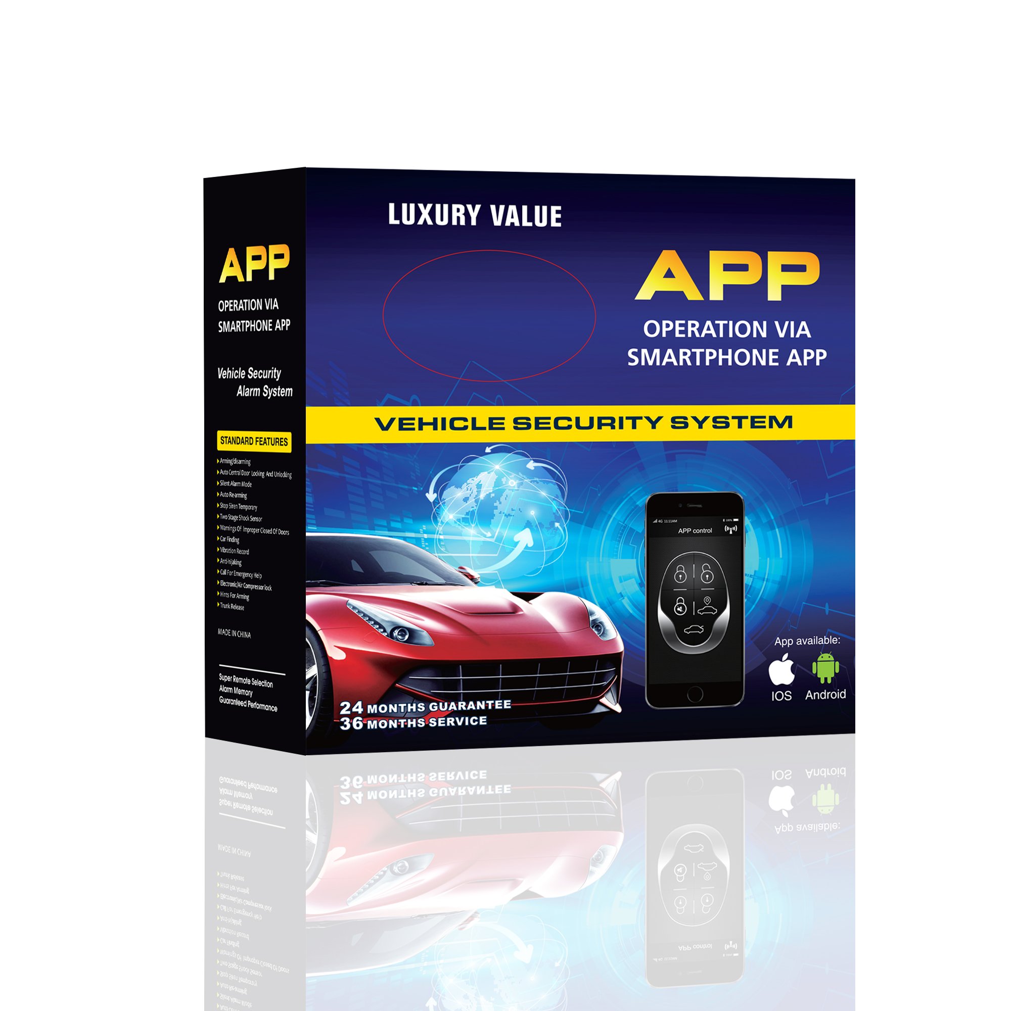 Car alarm system car alarm security