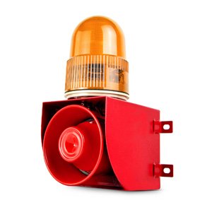YASONG SLA-01 Outdoor Siren Alarm System with LED Strobe Light 120dB Sound Light Siren Alarm 25W emergency alarm product