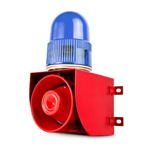 YASONG SLA-01 Outdoor Siren Alarm System with LED Strobe Light 120dB Sound Light Siren Alarm 25W emergency alarm product
