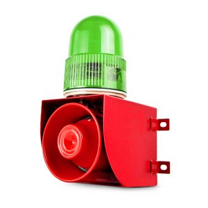 YASONG SLA-01 Outdoor Siren Alarm System with LED Strobe Light 120dB Sound Light Siren Alarm 25W emergency alarm product