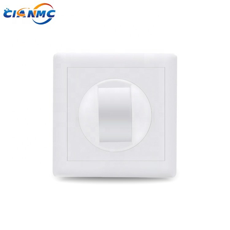 White Color ABS Housing Wired DC9-16V Passive PIR Infrared Motion Detector With Imported Sensor For Security Alarm System