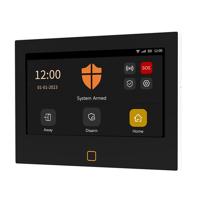 Tuya 4G Home Security Alarm System Kit Upgrade Burglar Panel OTA Online Upgrade Compatible with 433MHz
