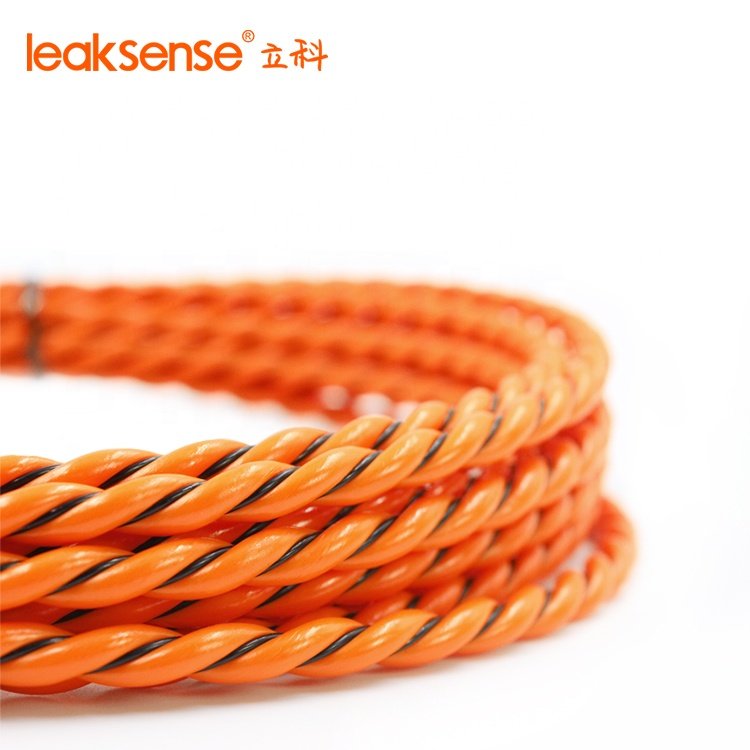 Brand Leaksense 2 core water leak detection cable water sensing cable for water leak alarm system