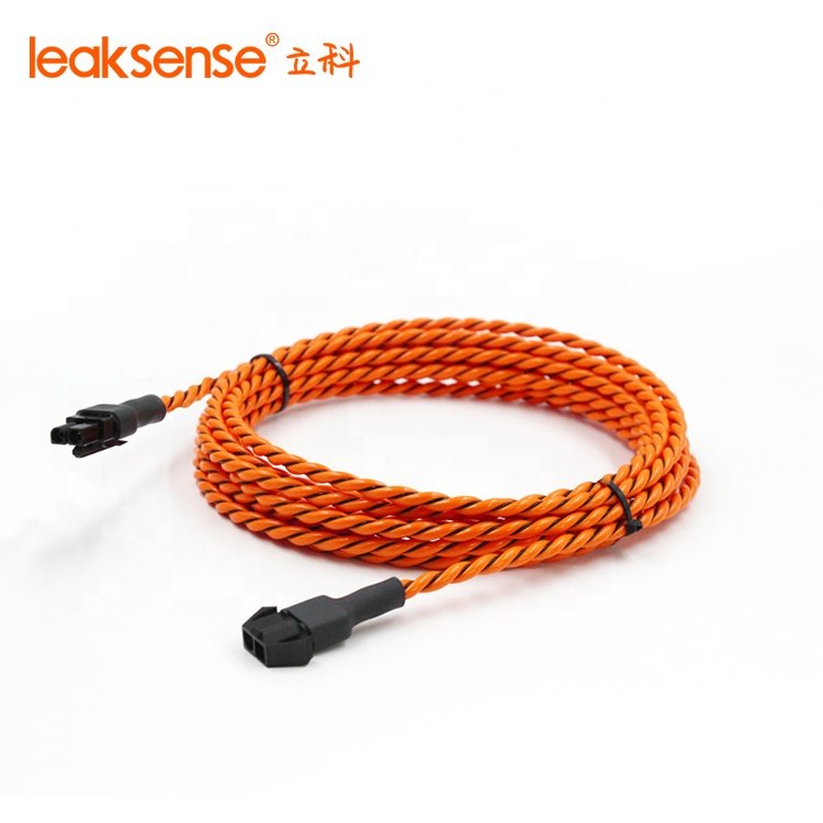 Brand Leaksense 2 core water leak detection cable water sensing cable for water leak alarm system