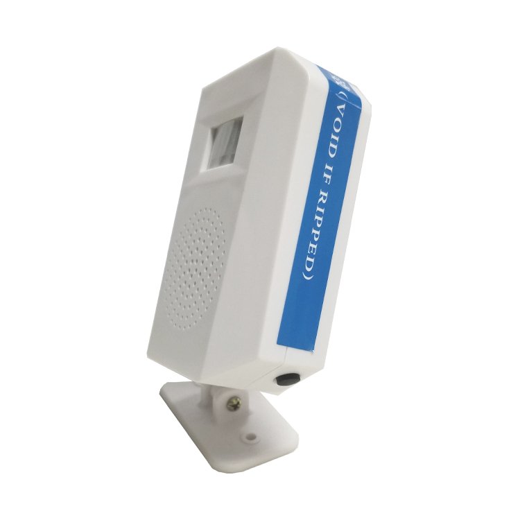 DC 5V Standing Rotatable Infrared Motion Sensor Alarm Volume Adjustable with 1200mA Lithium Battery
