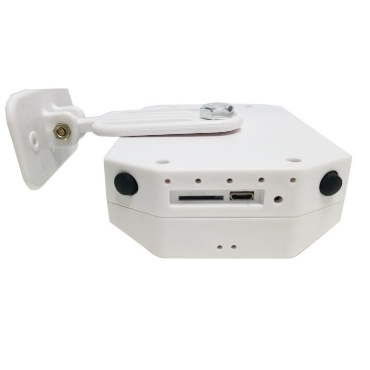 DC 5V Standing Rotatable Infrared Motion Sensor Alarm Volume Adjustable with 1200mA Lithium Battery