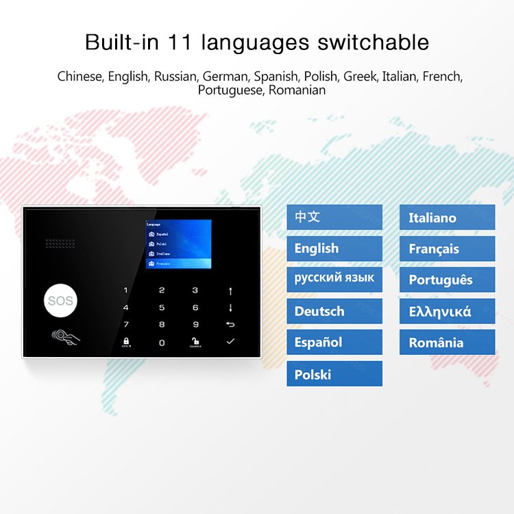 Anti Theft Alarm System, Wireless Alarme Anti Intrusion Tuya Wifi Gsm Alarm System, Burglar Alarm Home Security Alarm System