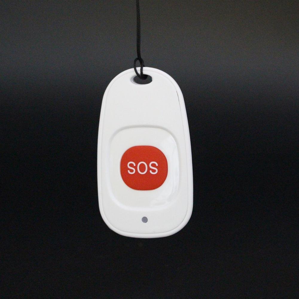 Easy Using Personal Button Wireless Caregiver SOS Alarm System