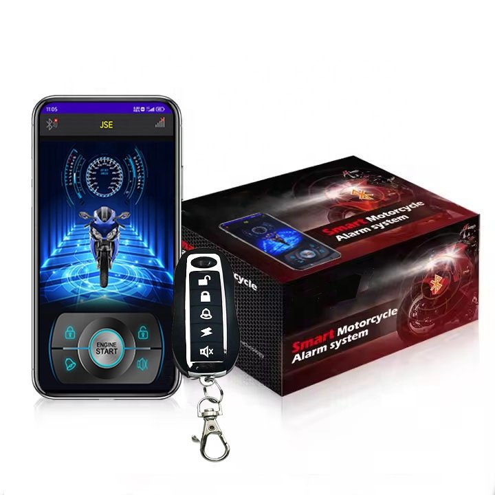 Anti-thelf Motorcycle Alarm System Waterproof with Remote Engine Start Function