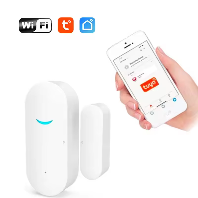 2024 Tuya Smart life app IoTHome Alarms System Window door Control Security Protection Smart Zigbee Vibration Detector sensor