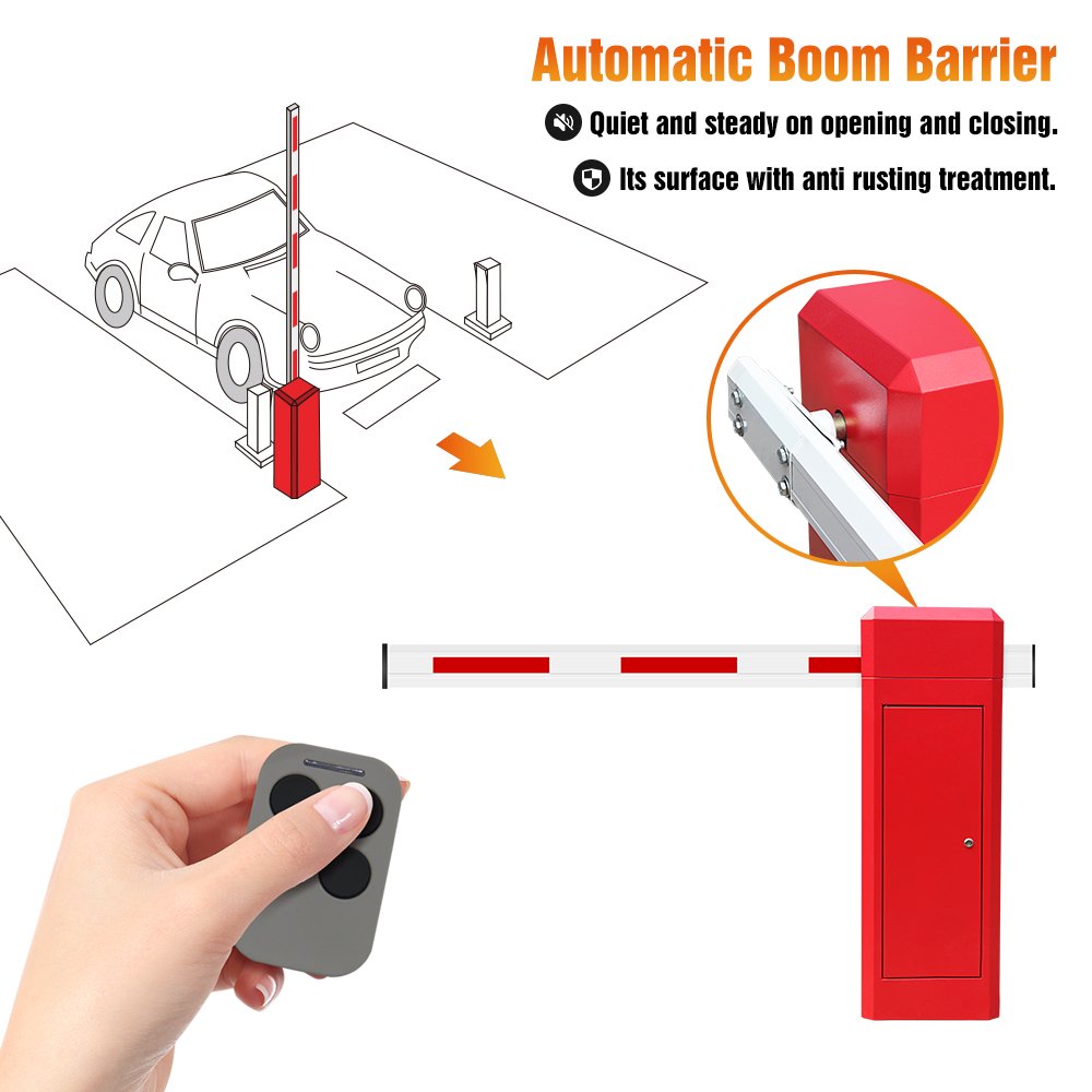 automatic boom barrier for car parking barrier gate