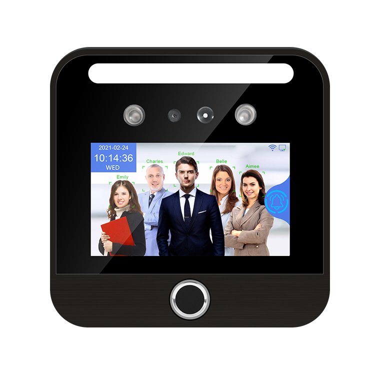 4G Module Fingerprint TCP/IP Time Attendance Biometric System Access Control Facial Recognition Terminal