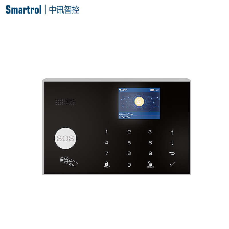 Smart Tuya Wifi 3g 4g Home Alarm System with 433mhz Wireless Detectors Remote Arm Disarm Tuya Smart Burglar Alarm Kit