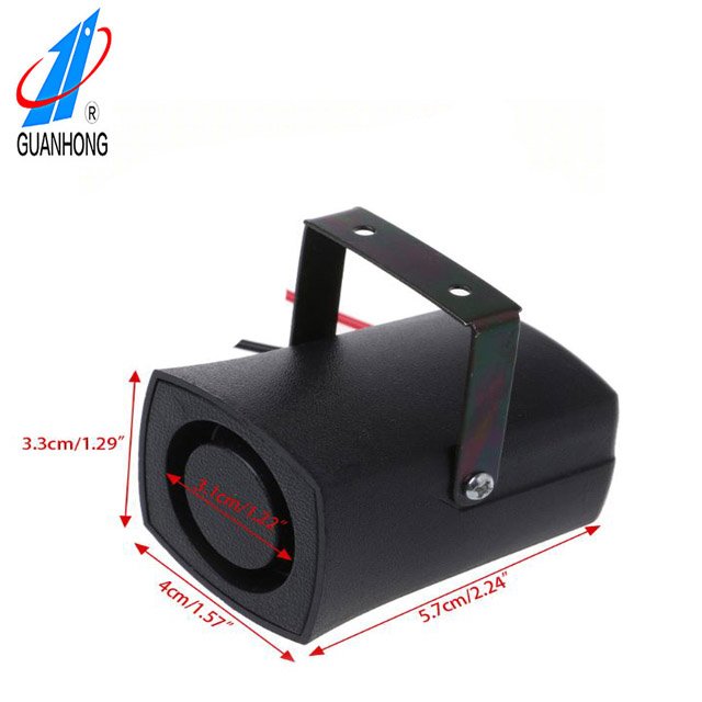 Factory sale Mini Piezo Siren Customized Home Security System Outdoor electric Siren Alarm For Sale