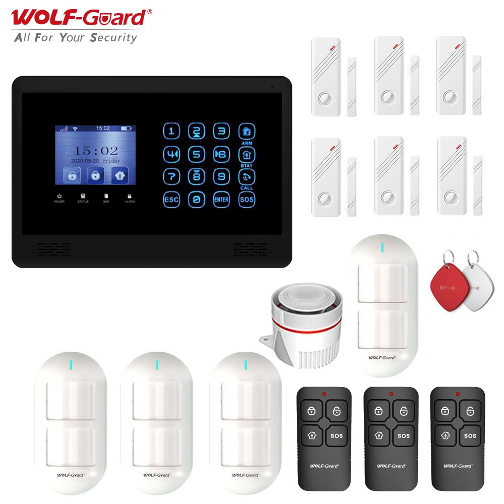 Wireless Remote Control Window Detect for Home Safety Support Alexa Google Tuya Smart Door Sensor home security alarm system