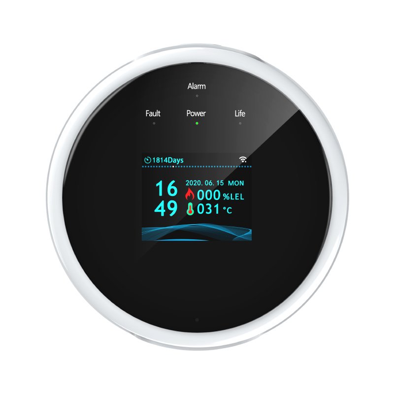 Tuya WiFi Home H2s Gas Leak Detector Alarm Smart Home Security System