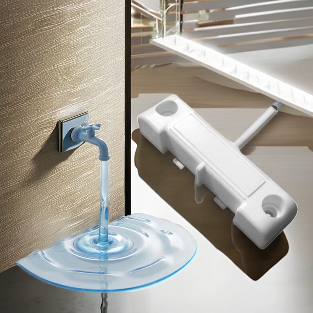 Wired ABS 5C-08 Water Leak Sensor/Detector for Home Security Door System Door Usage