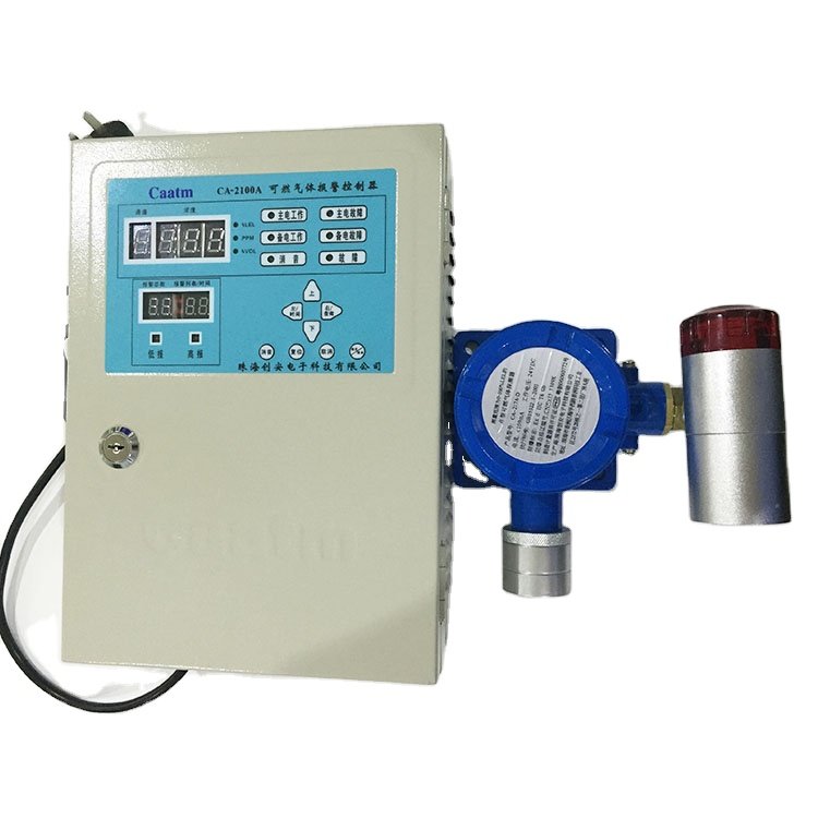 CAATM CA-2100A Quality Industrial Quick response Remote Control 4-channel Bus Transmission Wall-mounted gas alarm controller