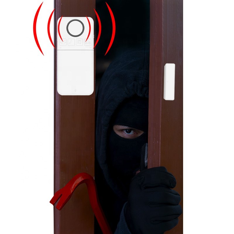 Factory direct reliable 130db high quality window door siren home security alarm system for safety