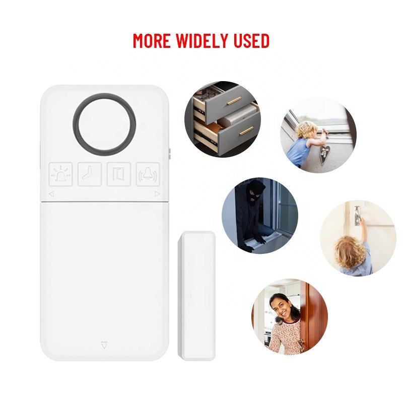 Factory direct reliable 130db high quality window door siren home security alarm system for safety