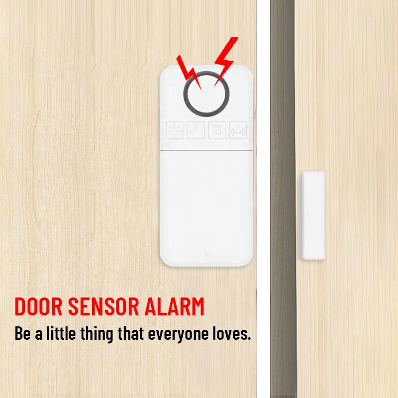 Factory direct reliable 130db high quality window door siren home security alarm system for safety