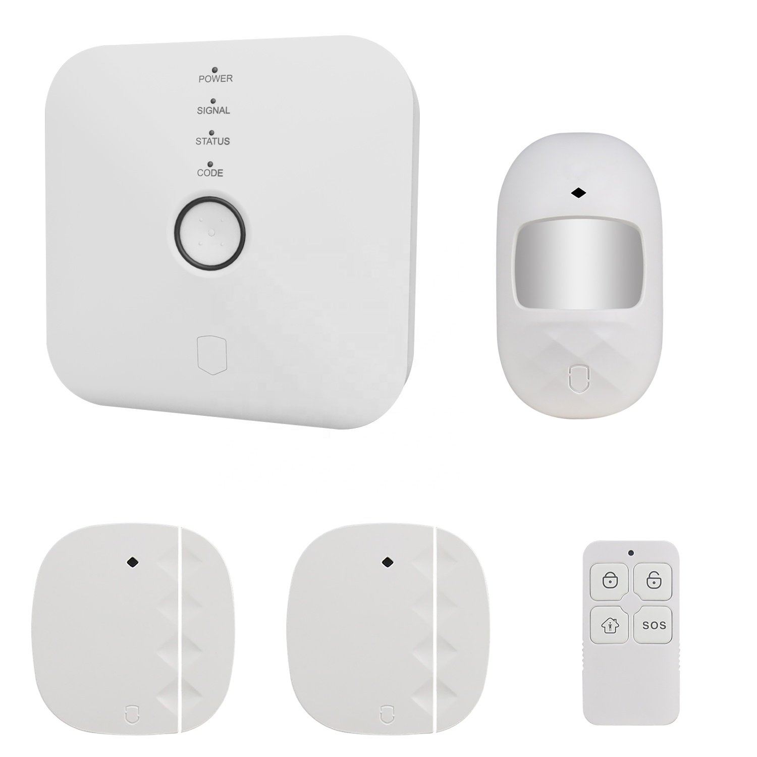 Door Window Sensor Pir Motion Detector Tuya Smart Wireless Security System Home Security Alarm System siren alarm systems wifi