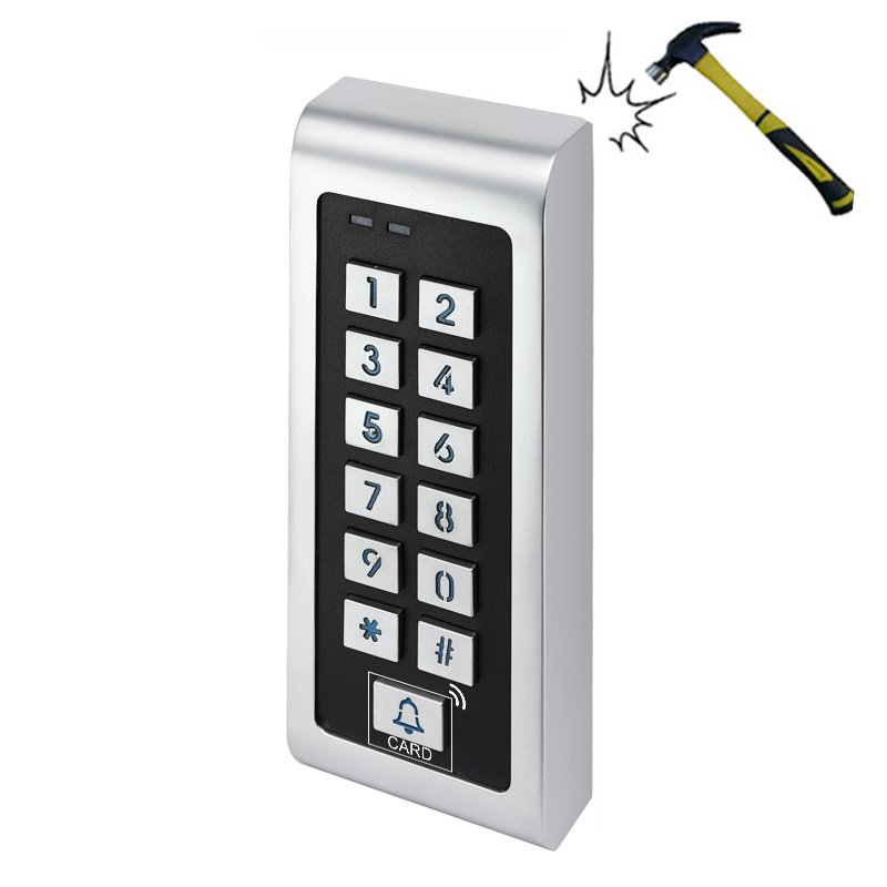 New Waterproof WiFi Tuya App Smart Door Lock RFID Card Access Controller SK14 Metal Keypad Standalone Door Access Control System