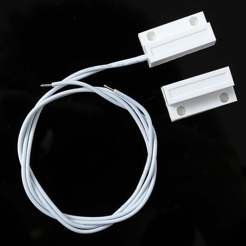 1PCS MC-38 Wired Door Window Sensor Magnetic Switch Home Alarm System Detector Reed Switch
