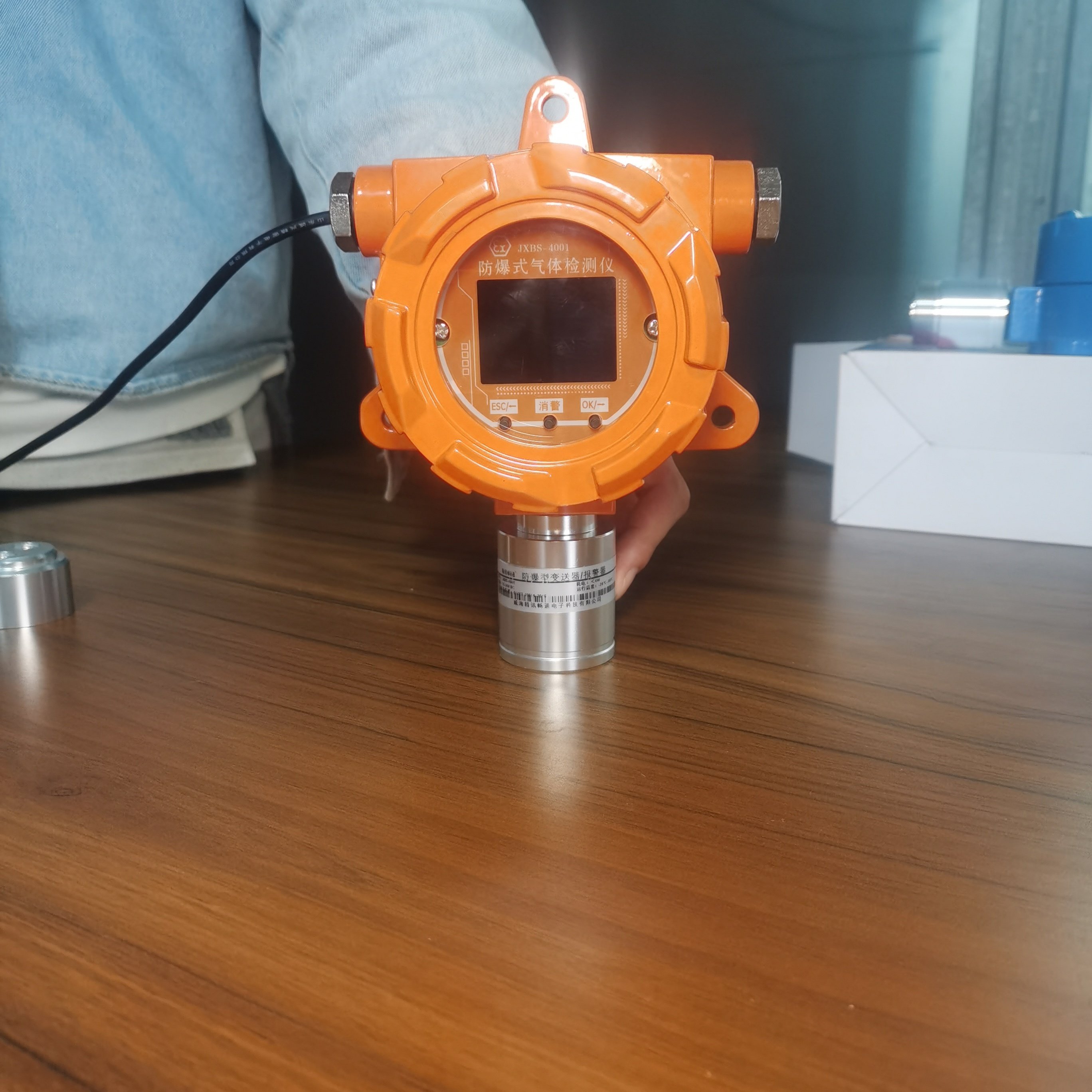 Direct Selling Gas Detector Lpg Gas Alarm Led Lcd Display Gas Detector Sound Light Alarm