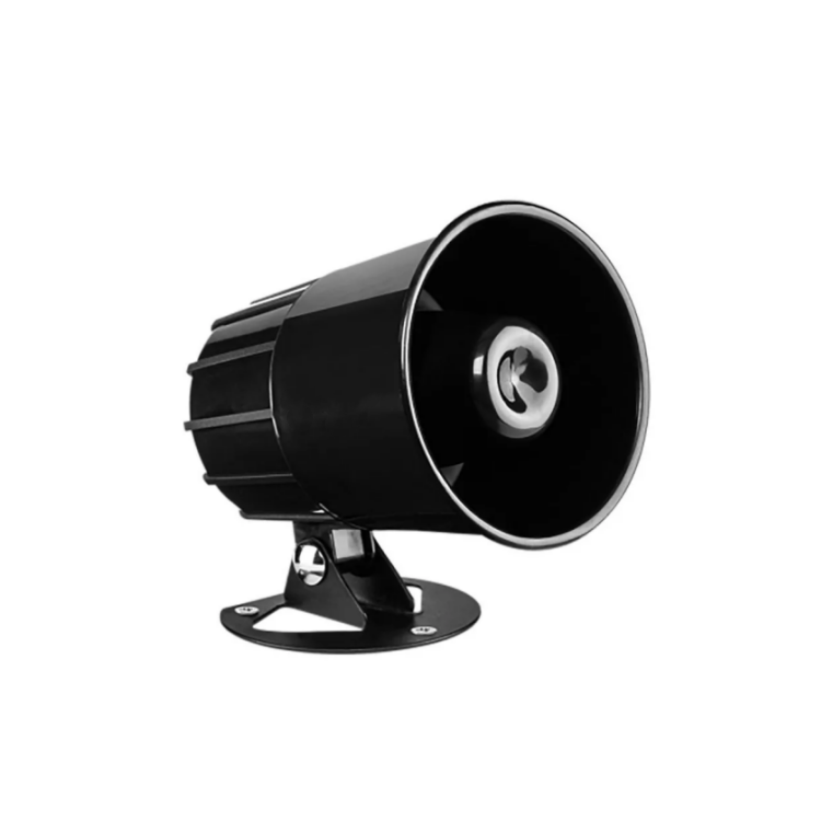 Wired DC12V 110 dB Electronic Alarm Siren Alarm Horn with Bracket for Home Security Alarm System