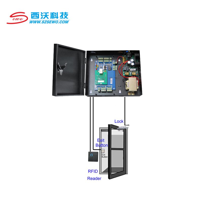 SEWO Single door control RFID pedestrian access control system