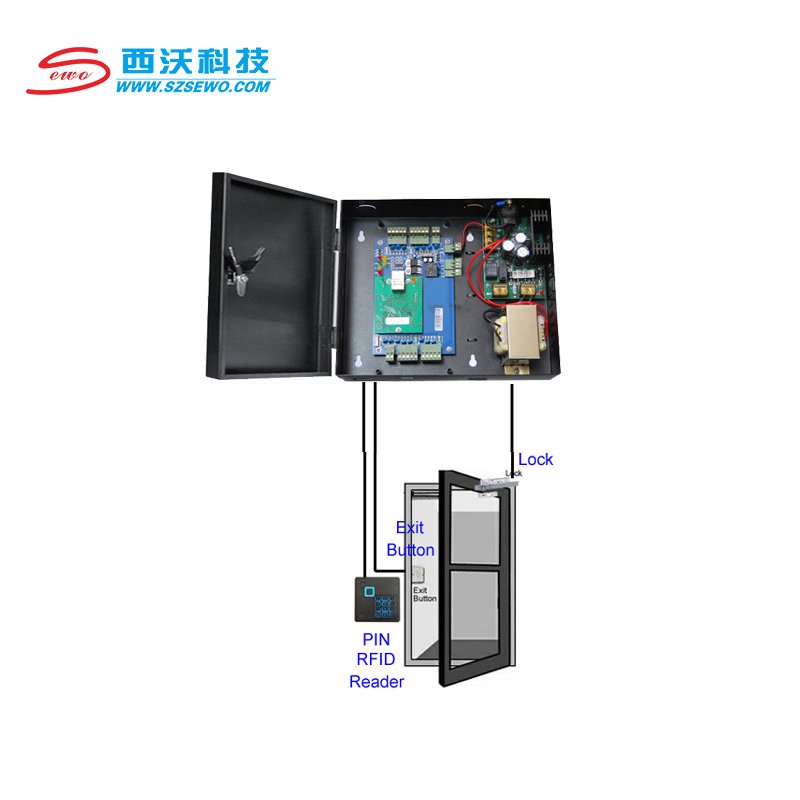 SEWO Single door control RFID pedestrian access control system