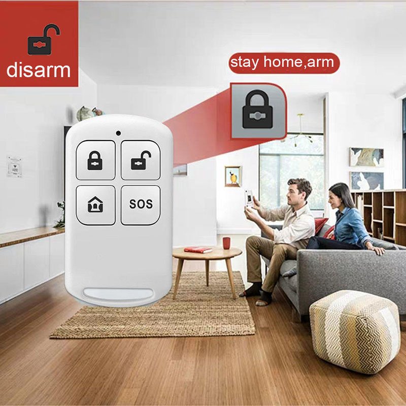 DAYTECH TA04 PIR Motion Detector Door Sensor Kit Tuya APP Control WIFI GSM Home Burglar Alarm System