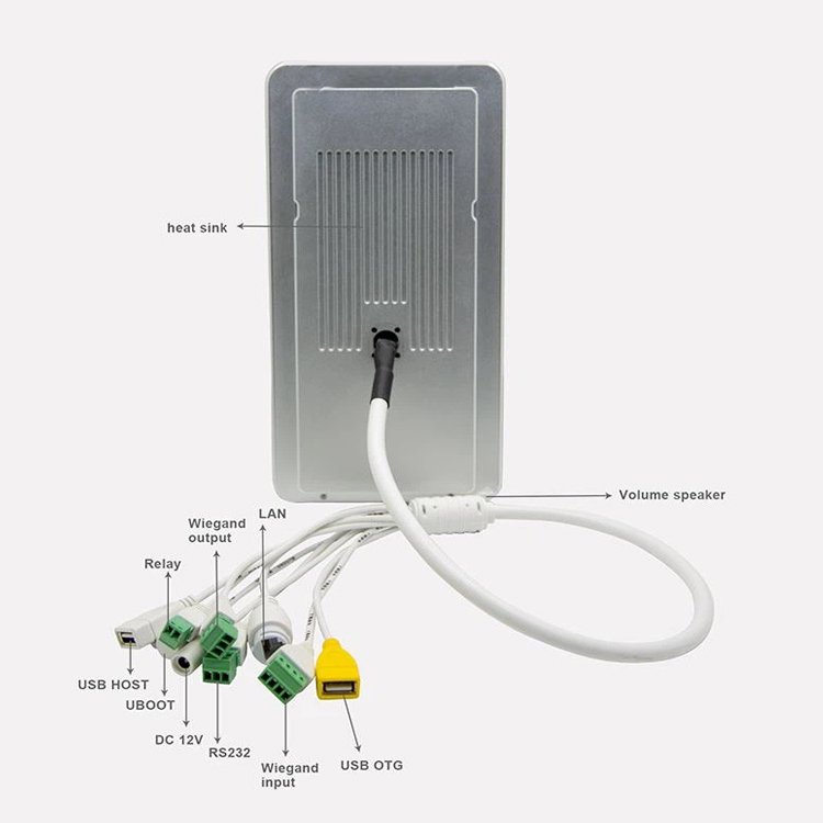High Security Biometric Access Control System 3D Face Recognition Terminal for Gym Center Office With Precision Recognition