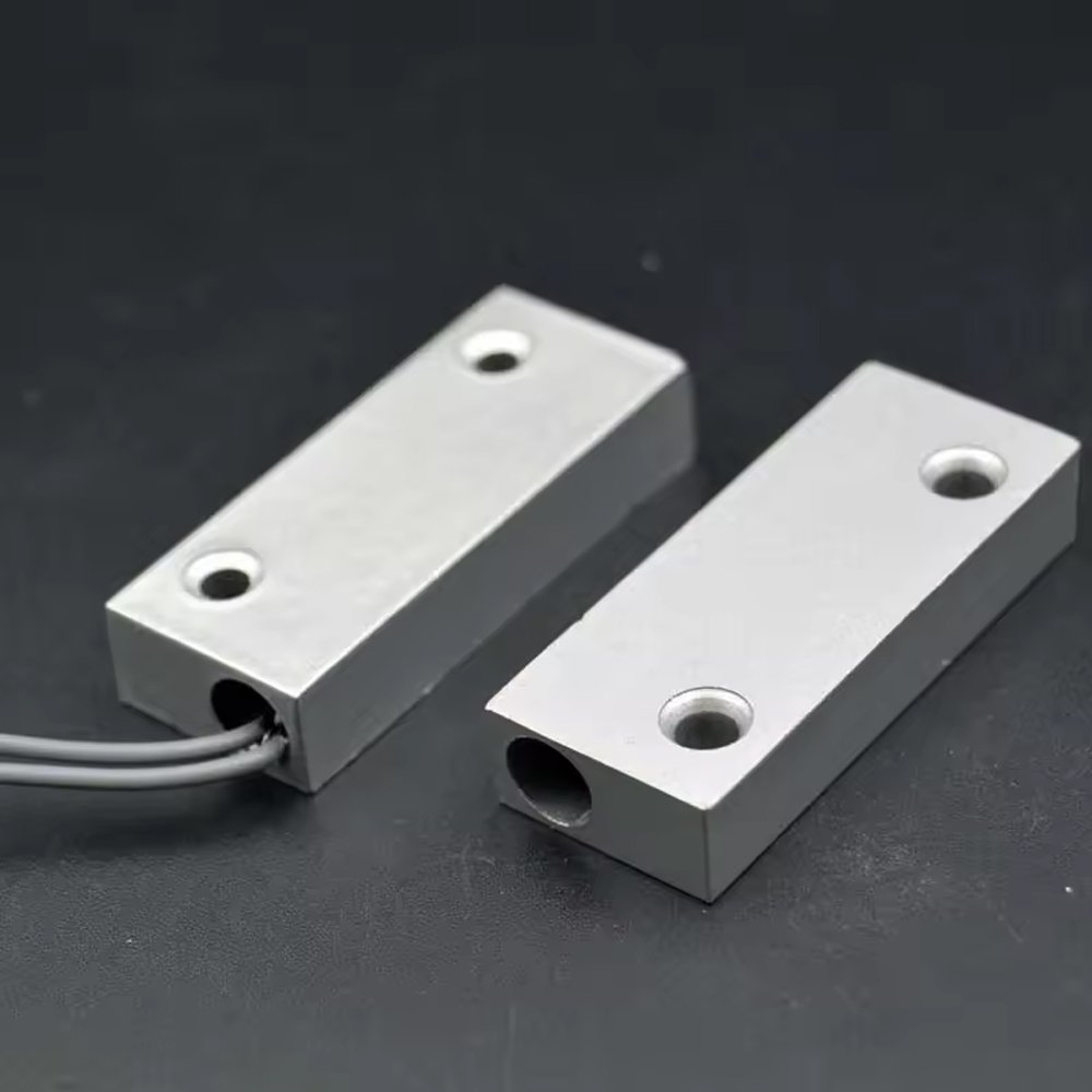 Elock ESC52-2 surface mounted magnetic contacts Smart Home Security Burglar Alarm Wired Metal Iron Door Magnet Sensor Door